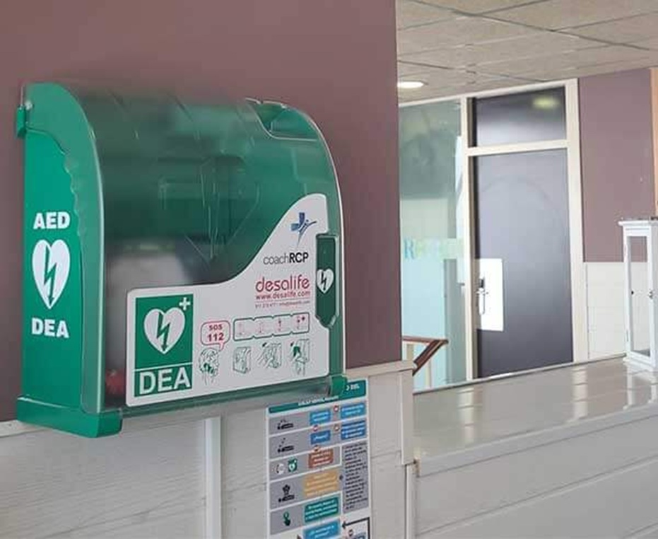 un aparato de cardioprotección